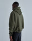 SCRIPT HOODIE - ARMY